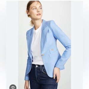 Smythe Duchess Blazer Size 8 Periwinkle